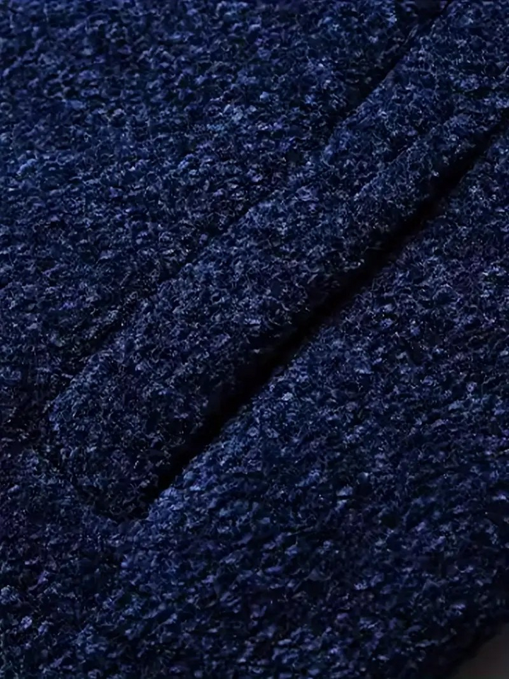 OLYMPE - MANTEAU TRICOT AVEC CAPUCHE