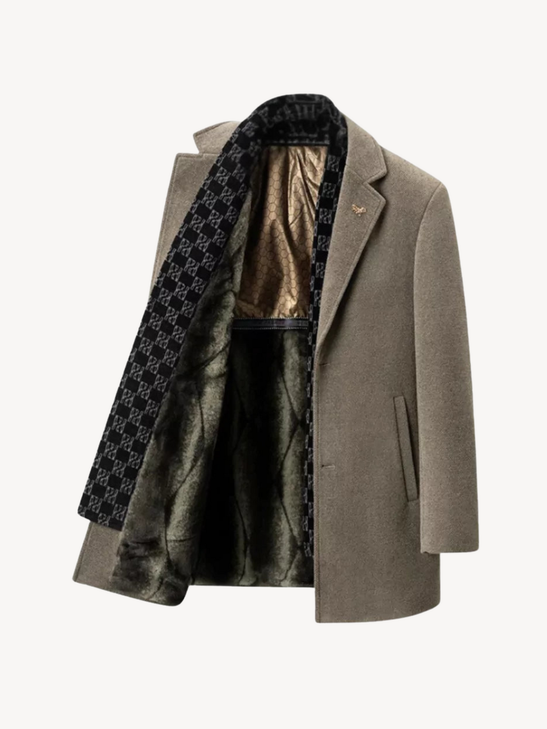 SÉVERIN - MANTEAU EN LAINE ESTIVAL