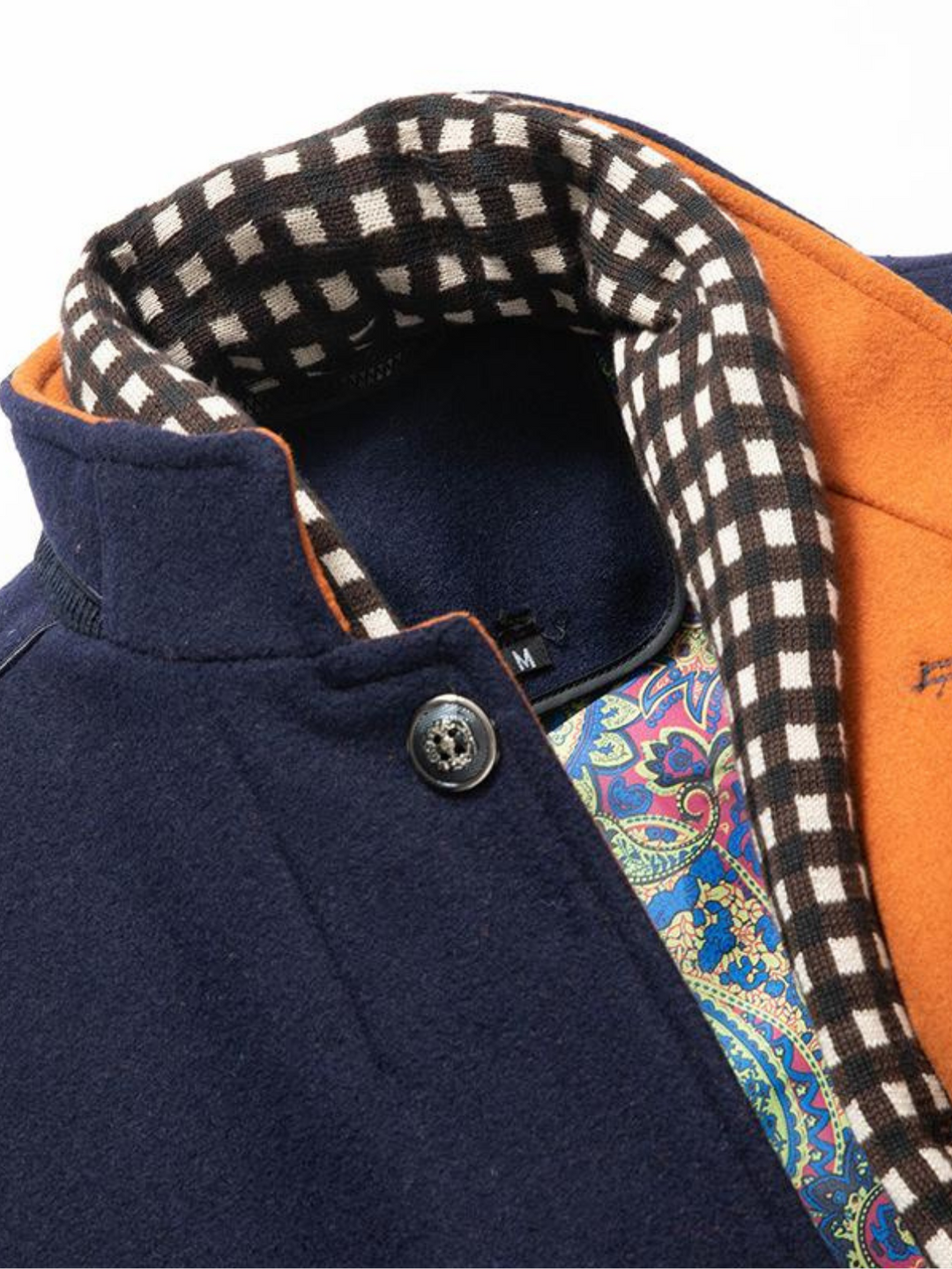 DOMINIQUE - MANTEAU HOMME AVEC ÉCHARPE AMOVIBLE