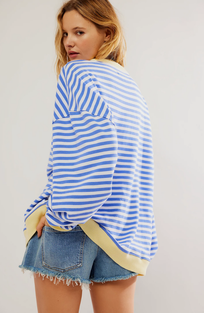 AMBER - OVERSIZED STRIPED JUMPER
