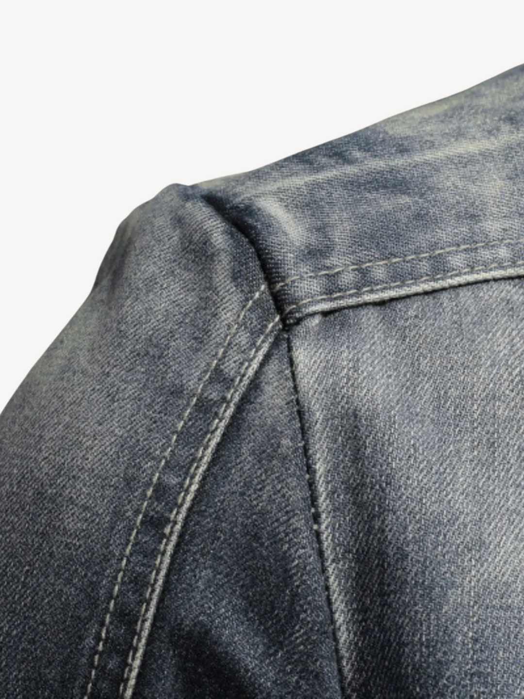 EUSÈBE - VESTE EN JEAN BIKER