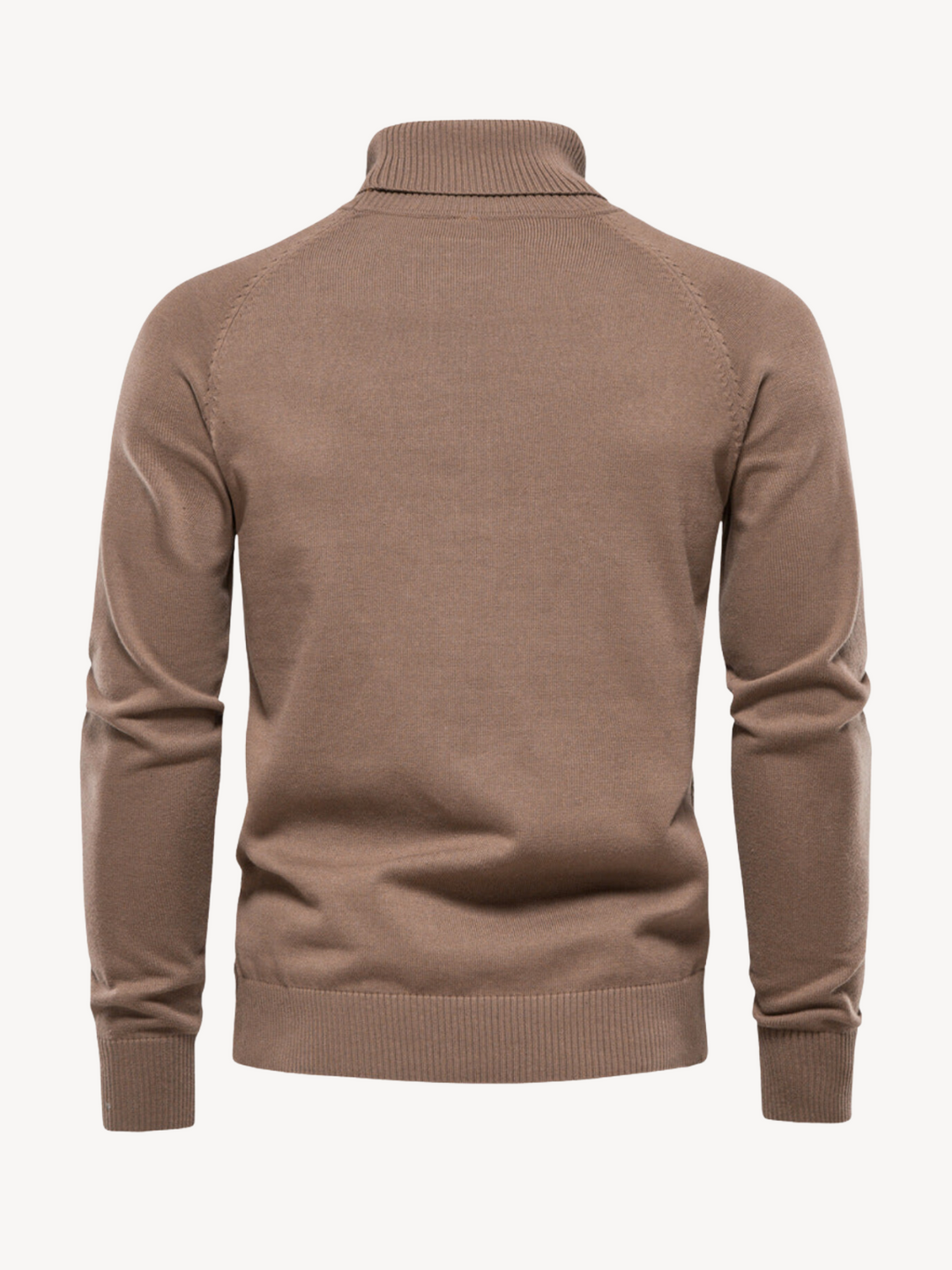 RÉNALD - PULL COL ROULÉ EN MAILLE