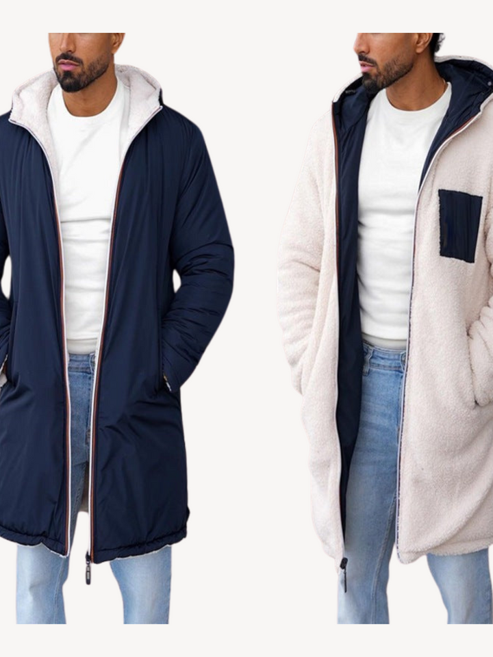 GASPARD - MANTEAU POLAIRE RÉVERSIBLE