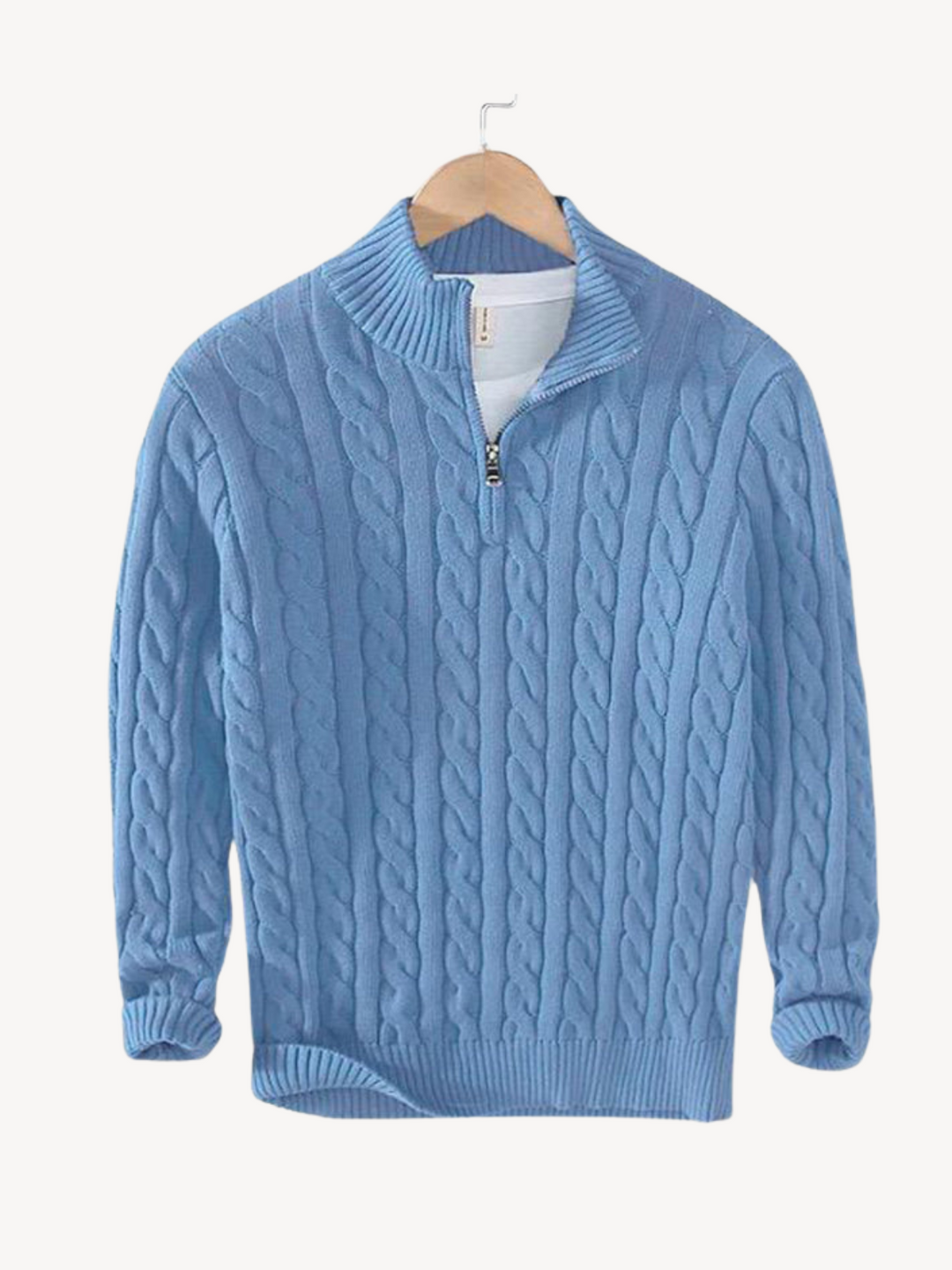 NICOLAS - PULL DEMI-ZIP