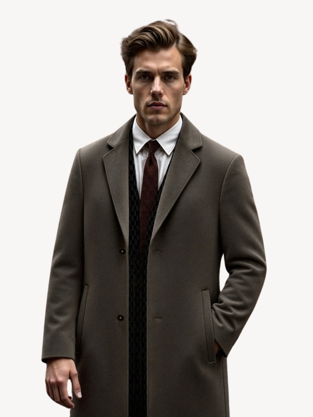 SÉVERIN - MANTEAU EN LAINE ESTIVAL