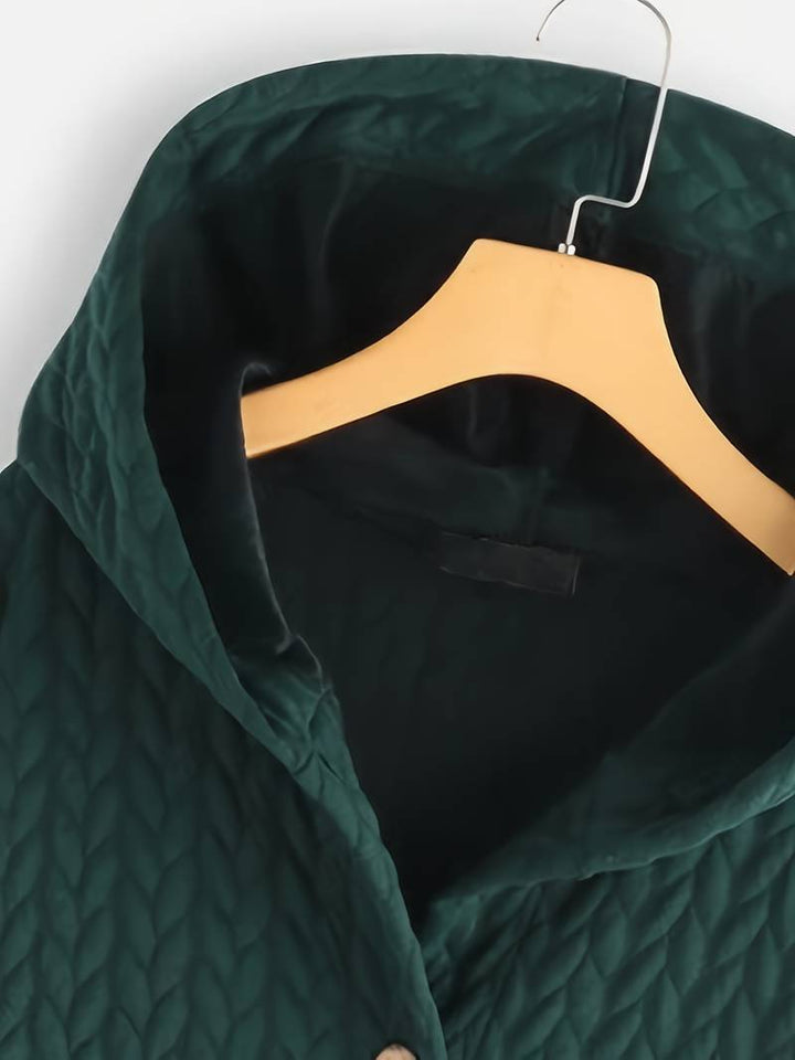 Leslie - Veste Boutonnée Chaude