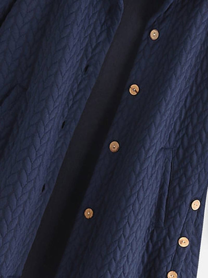 Leslie - Veste Boutonnée Chaude