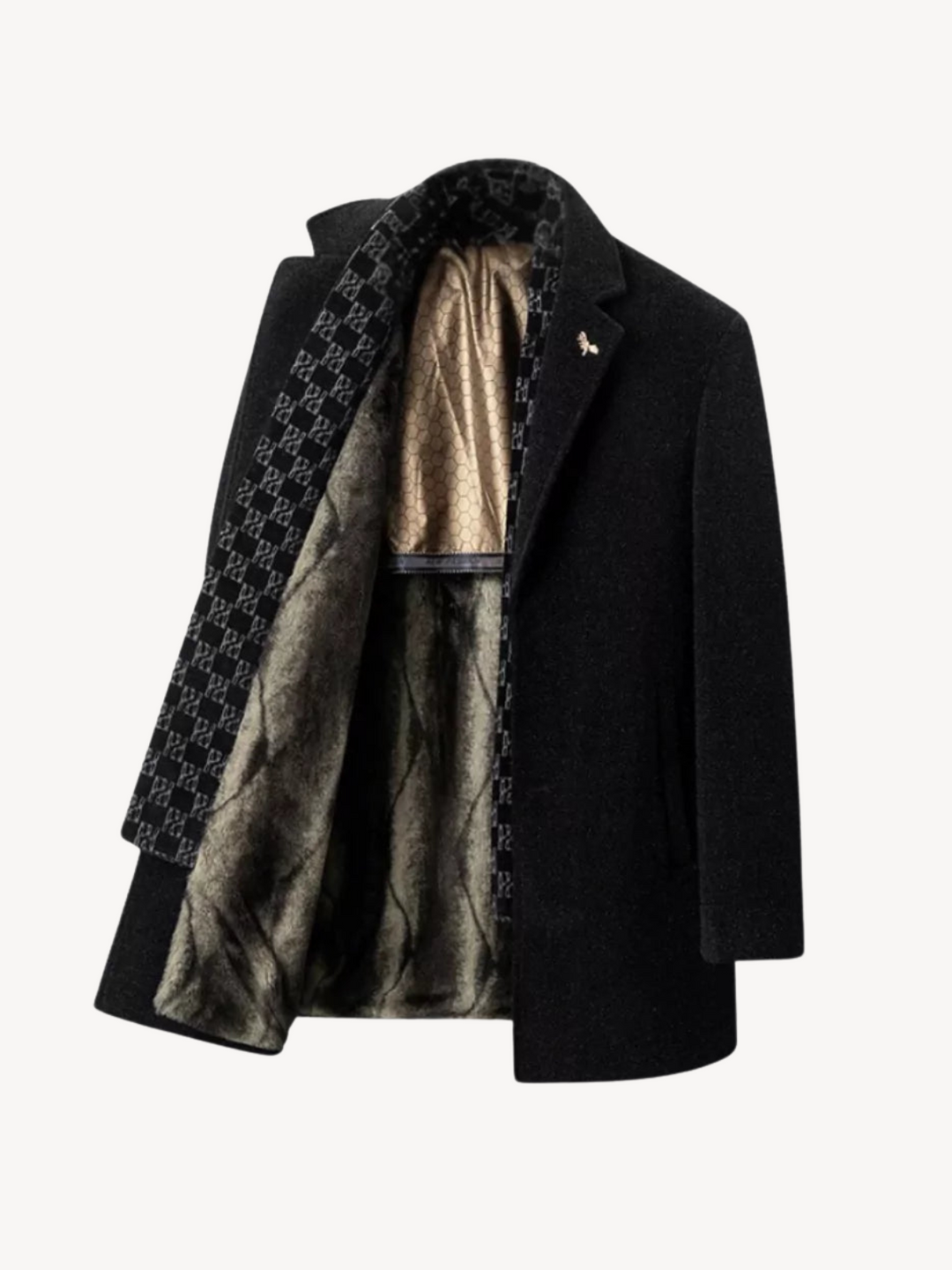 SÉVERIN - MANTEAU EN LAINE ESTIVAL