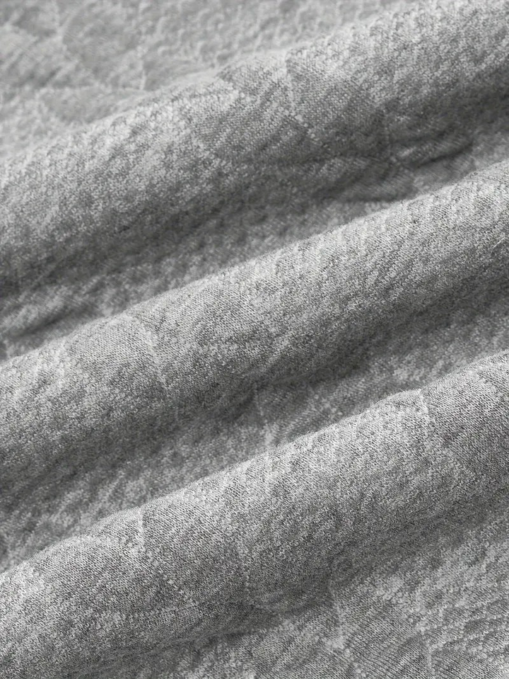 RANIER - PULL HENLEY CASUAL DEMI-ZIP