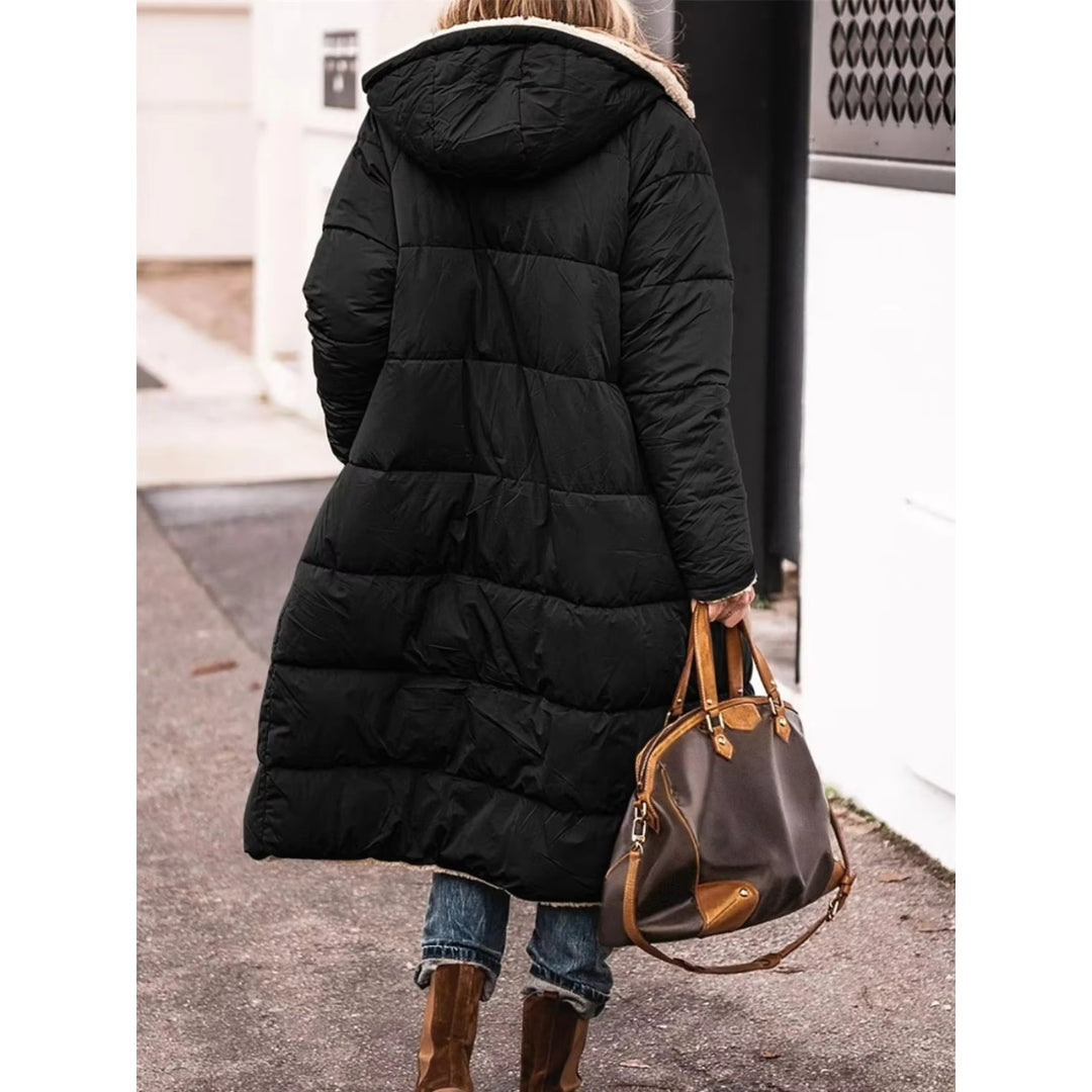 Amora | Manteau Confort Sherpa Double Face