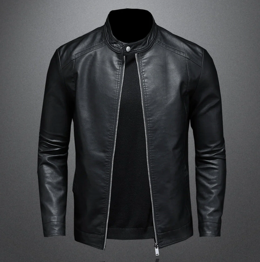 JASPER - Classic Men's Moto Jacket