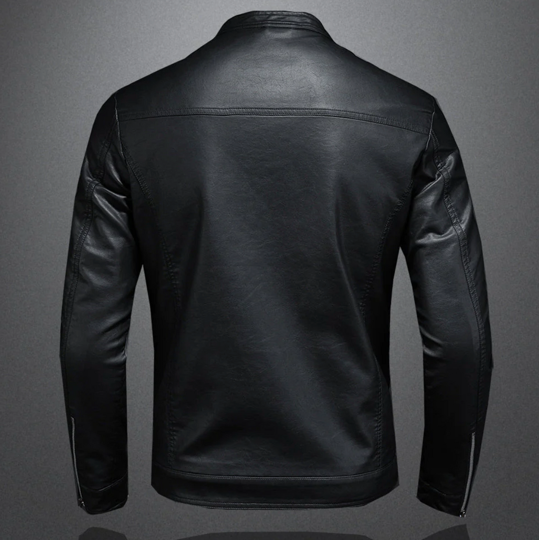 JASPER - Classic Men's Moto Jacket
