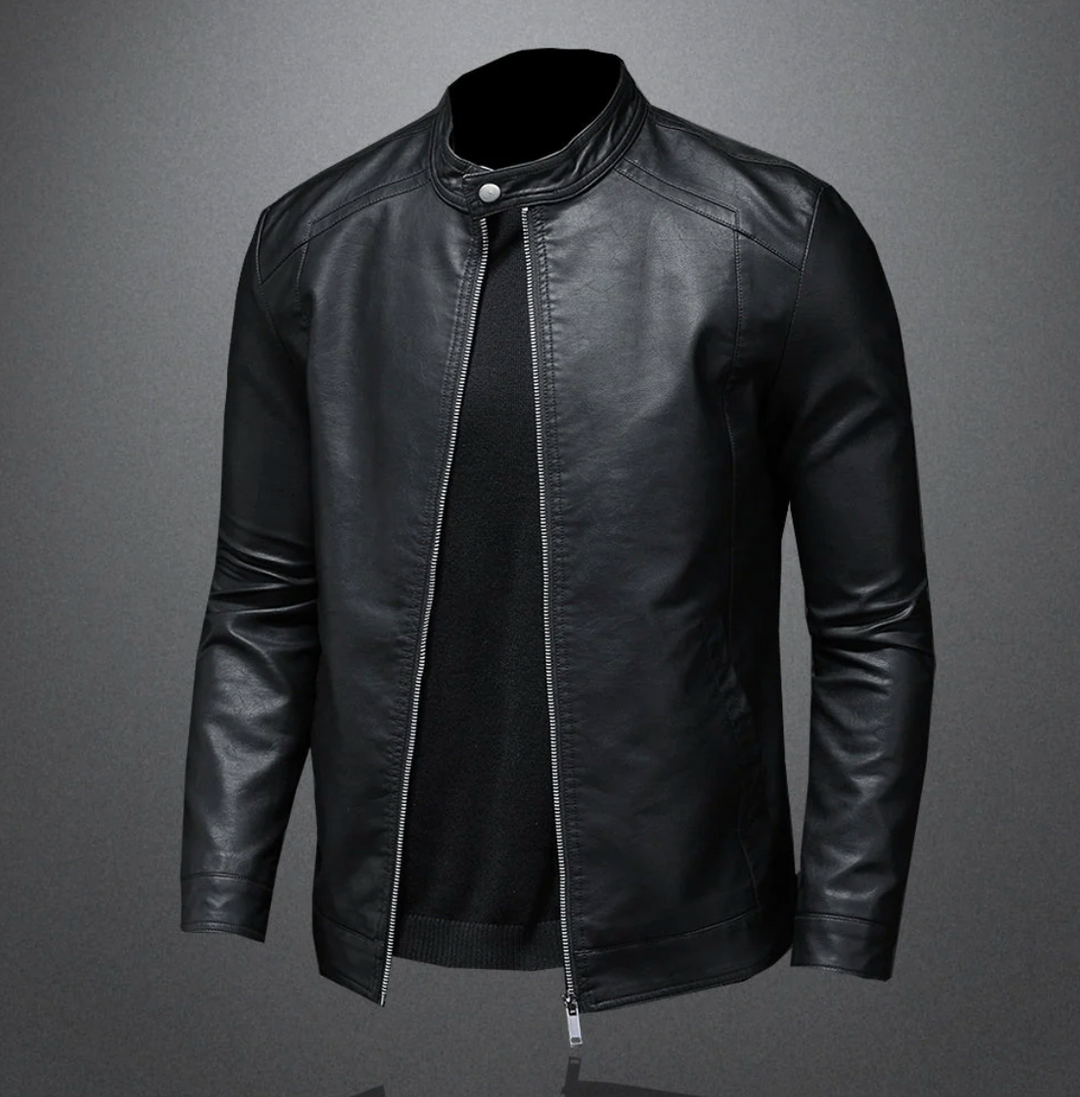 JASPER - Classic Men's Moto Jacket