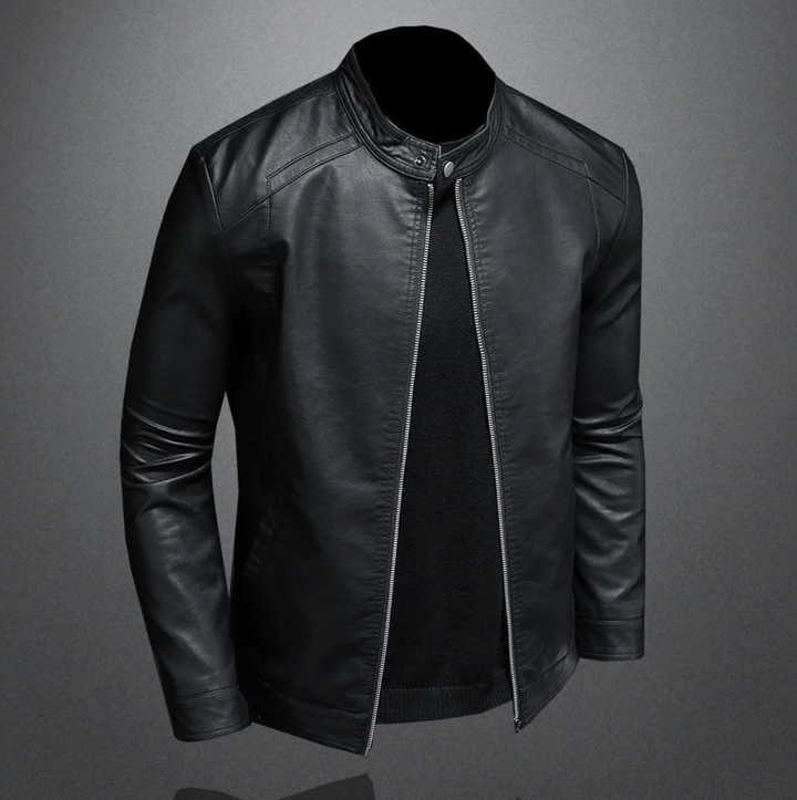 JASPER - Classic Men's Moto Jacket