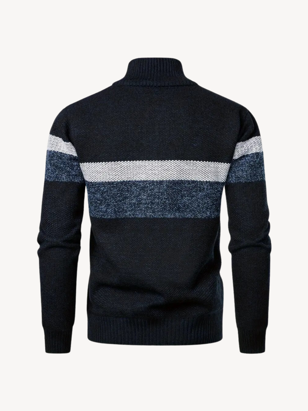 COSME - PULL QUARTER-ZIP EN MAILLE