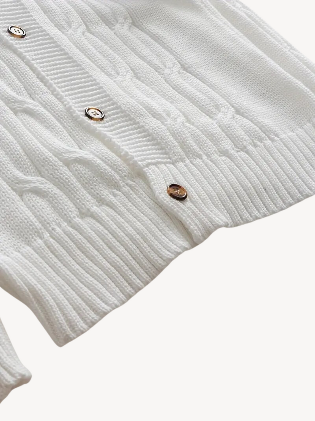 RÉMIGIE - CARDIGAN EN MAILLE AVEC BOUTONS