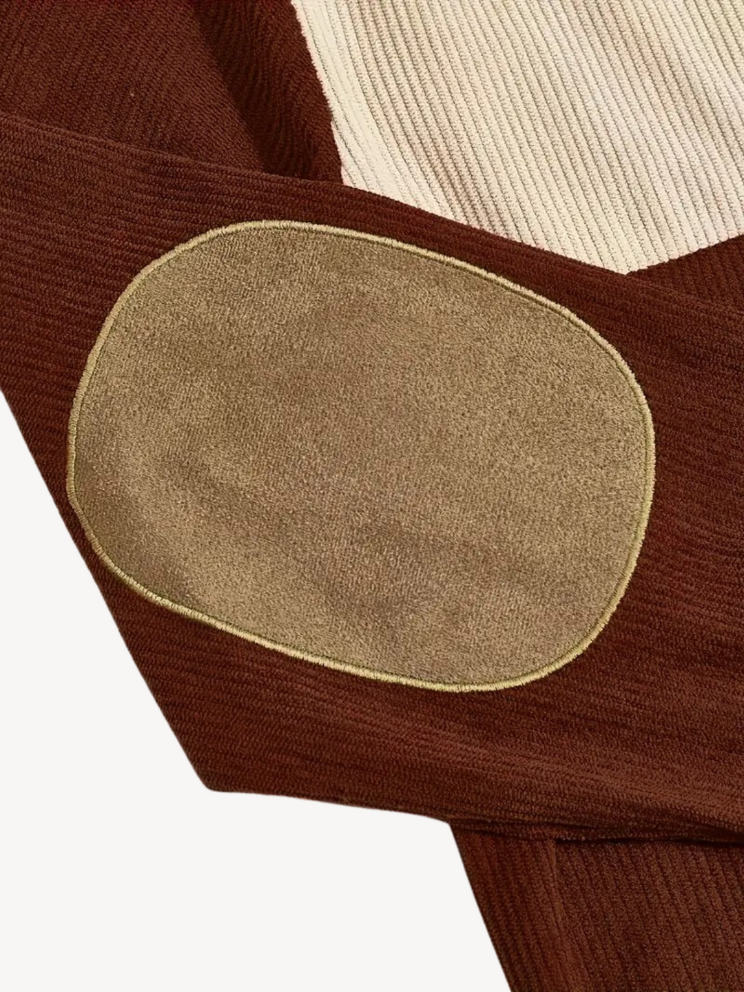 VICTOR - PULL HENLEY PATCHWORK