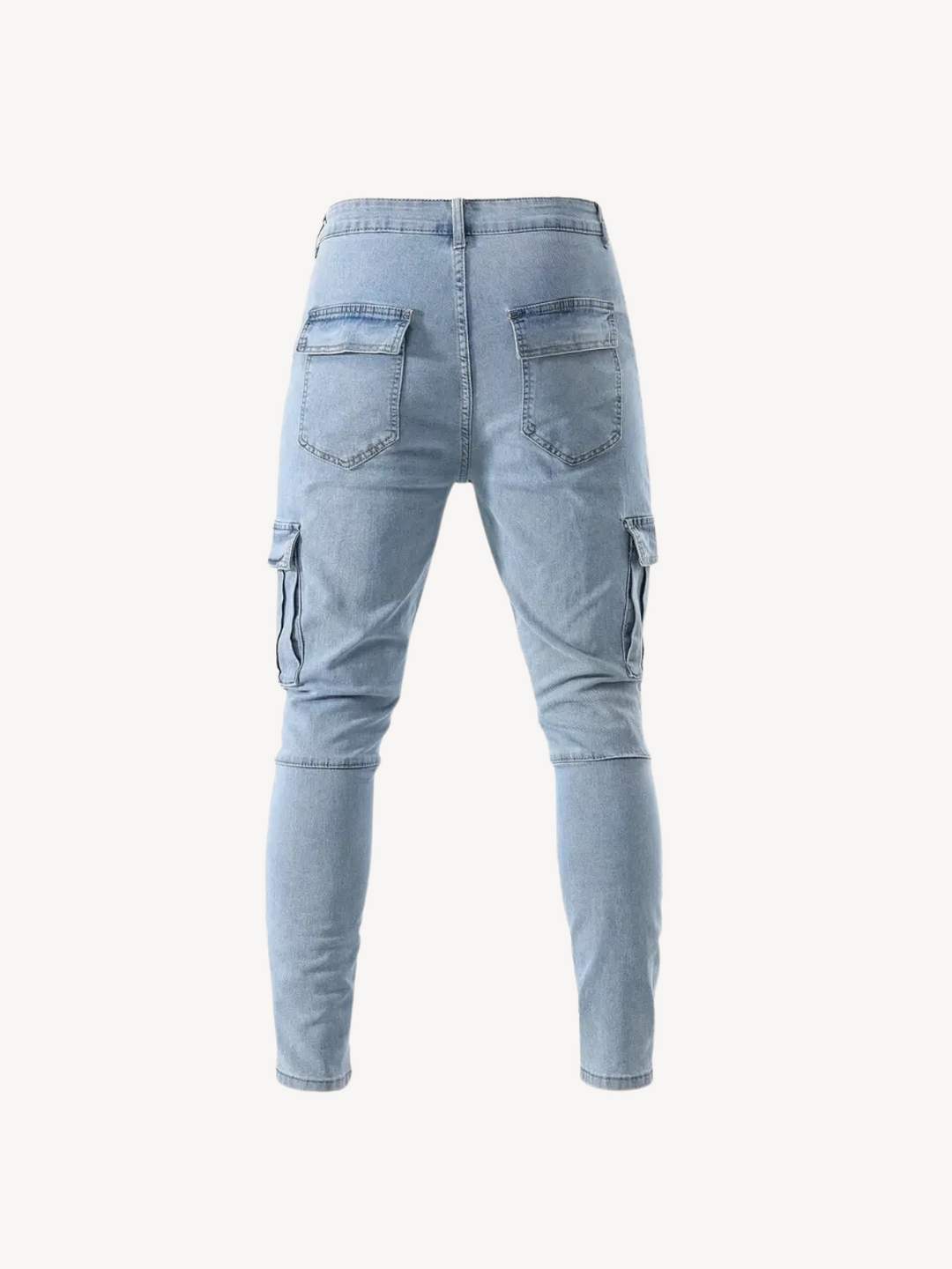 OLIVIER - PANTALON CARGO SLIM ÉLASTIQUE