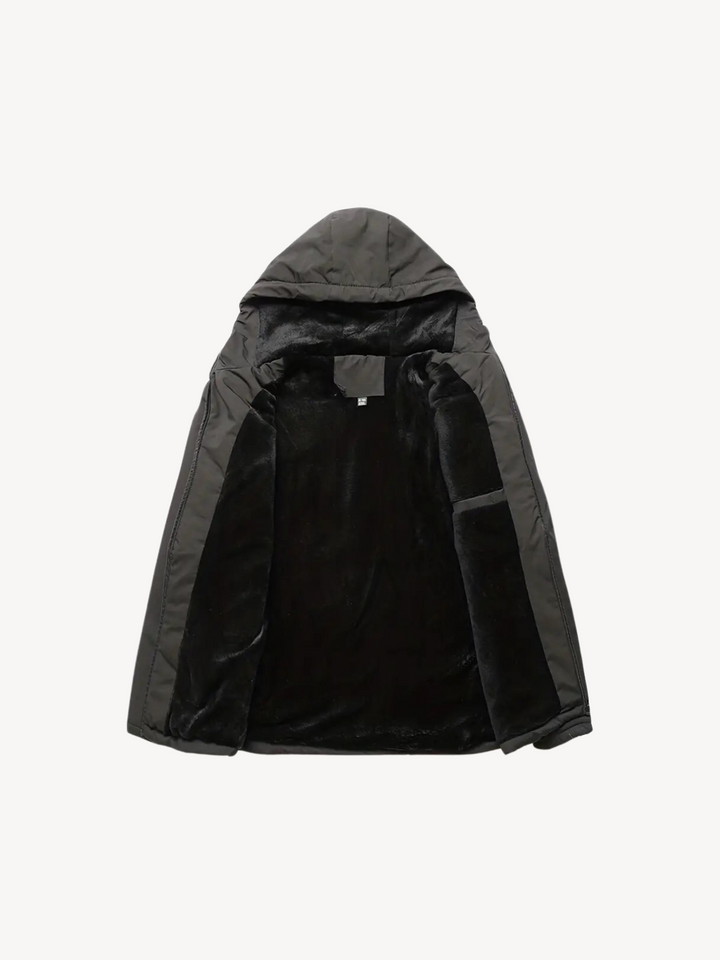 SPORTMENS - VESTE POLAIRE CHAUDE À CAPUCHE