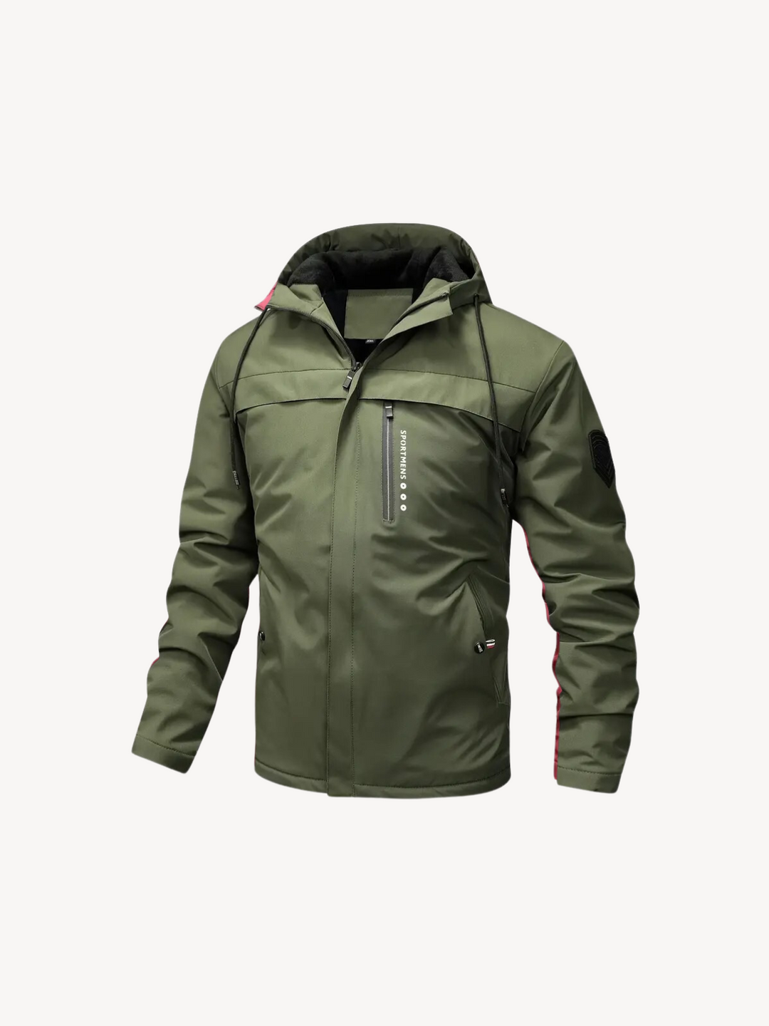 SPORTMENS - VESTE POLAIRE CHAUDE À CAPUCHE