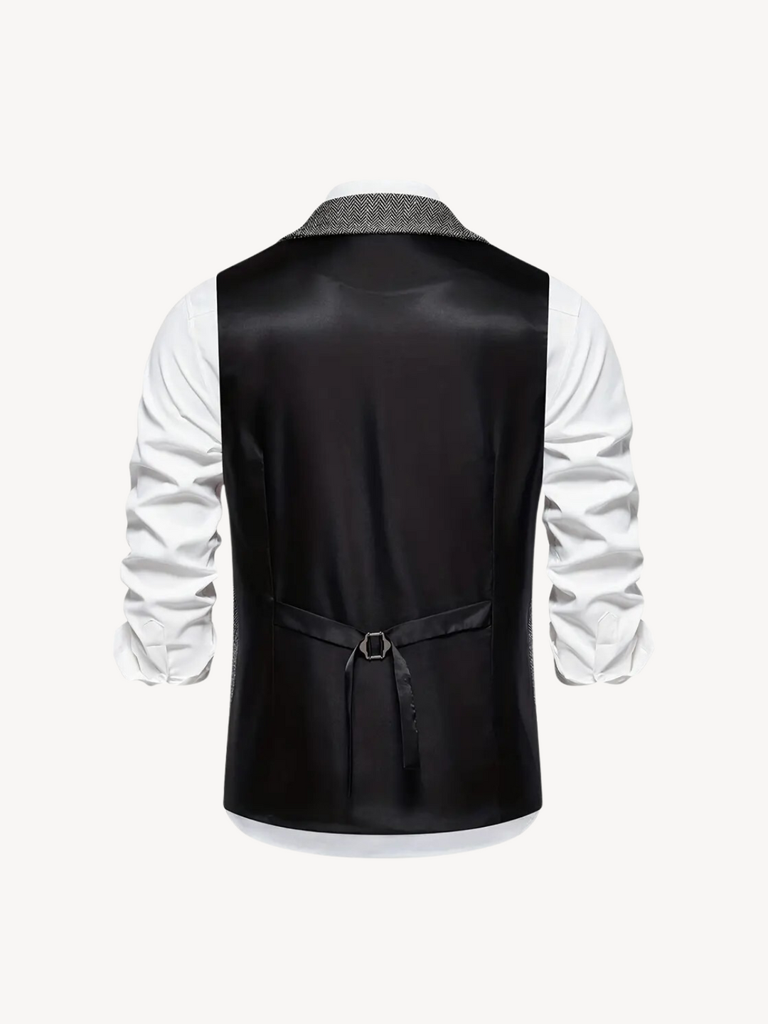 FERDINAND - GILET MOTIF CHEVRON RÉTRO