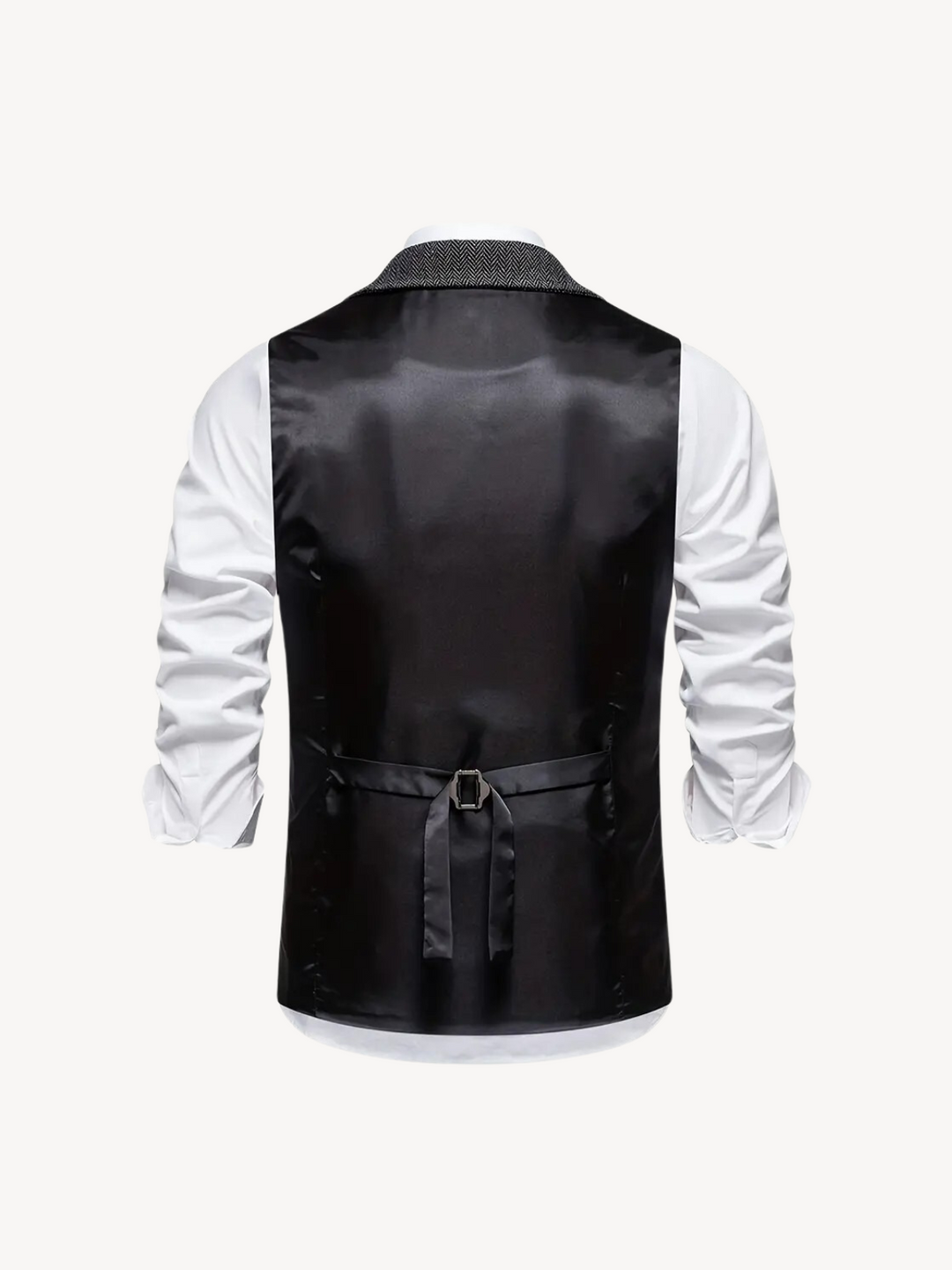 FERDINAND - GILET MOTIF CHEVRON RÉTRO