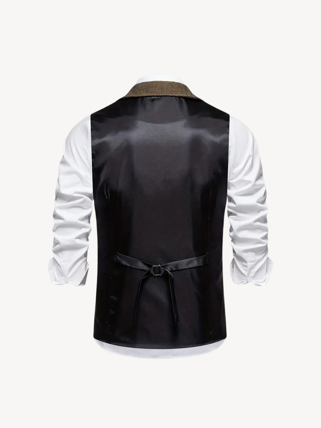 FERDINAND - GILET MOTIF CHEVRON RÉTRO