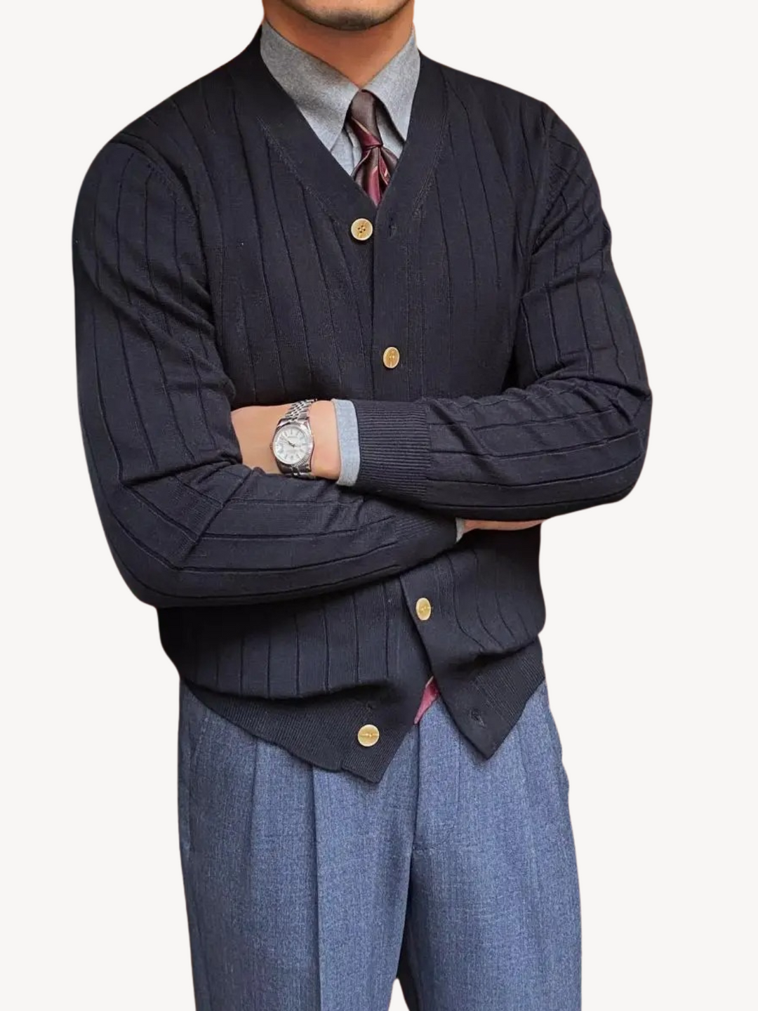 NÉRÉE - CARDIGAN EN MAILLE