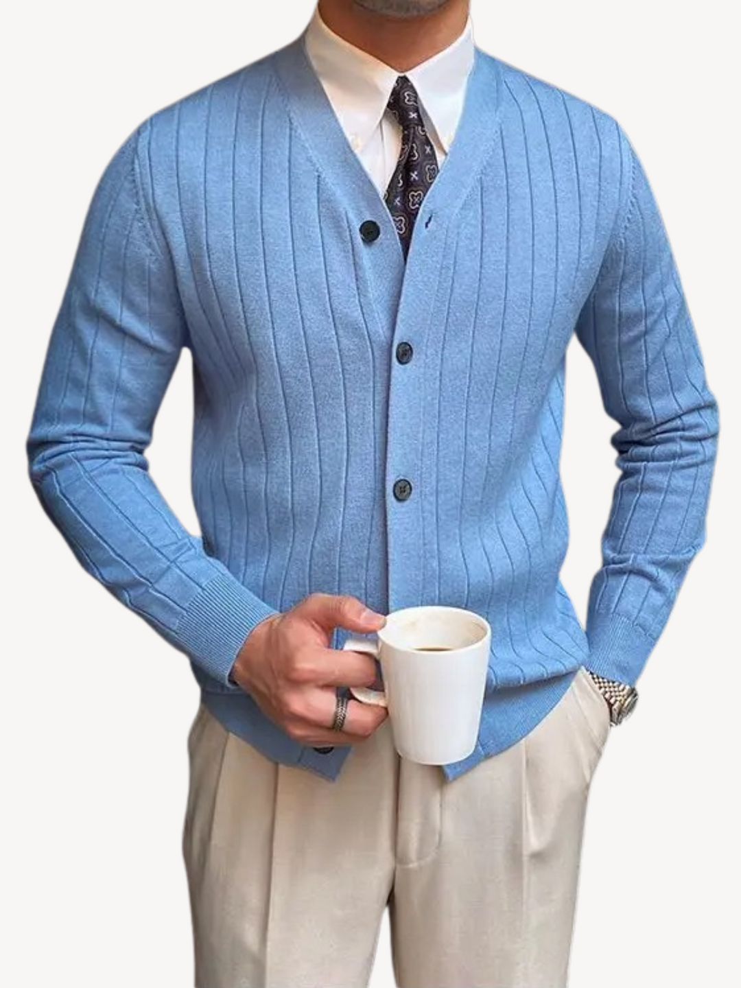 NÉRÉE - CARDIGAN EN MAILLE