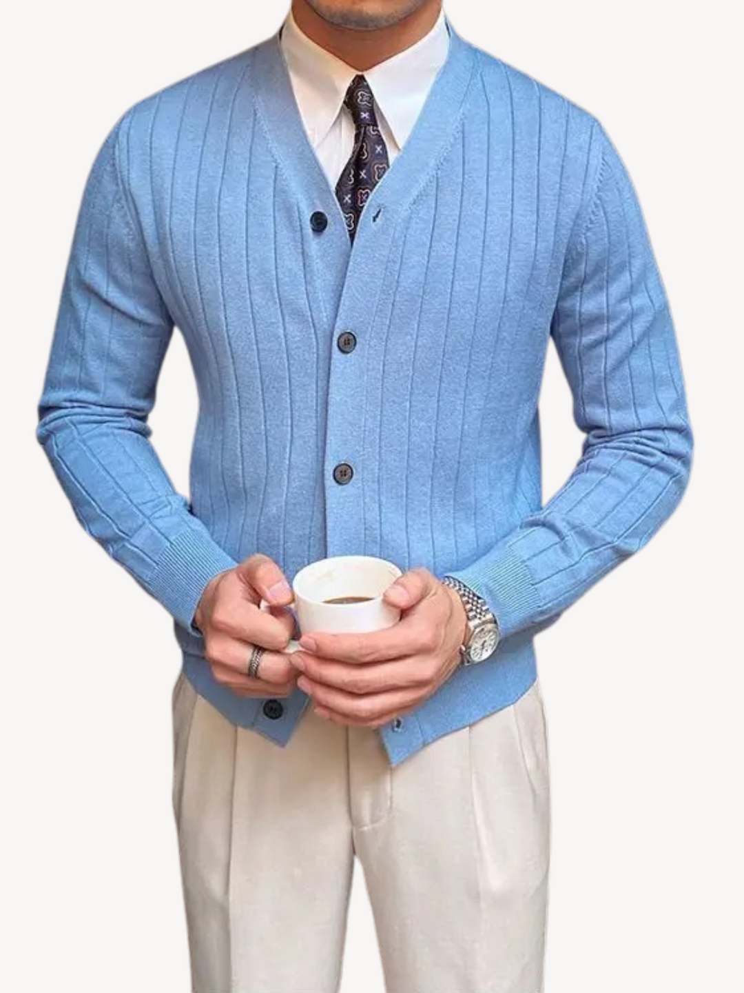 NÉRÉE - CARDIGAN EN MAILLE