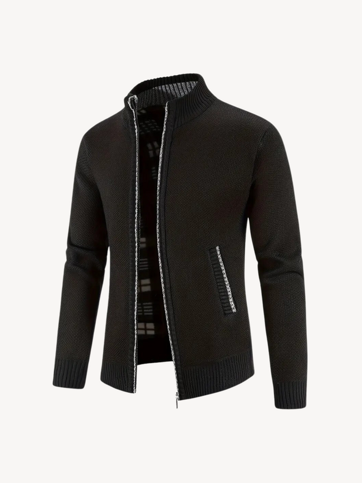 CONRAD - CARDIGAN CONFORTABLE AVEC ZIP