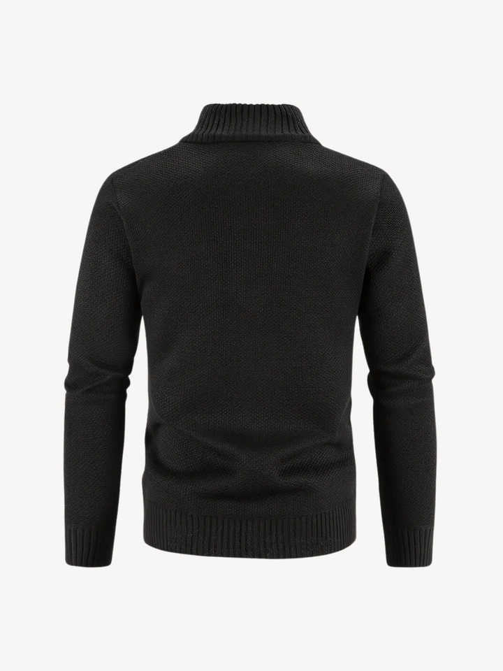 CONRAD - CARDIGAN CONFORTABLE AVEC ZIP