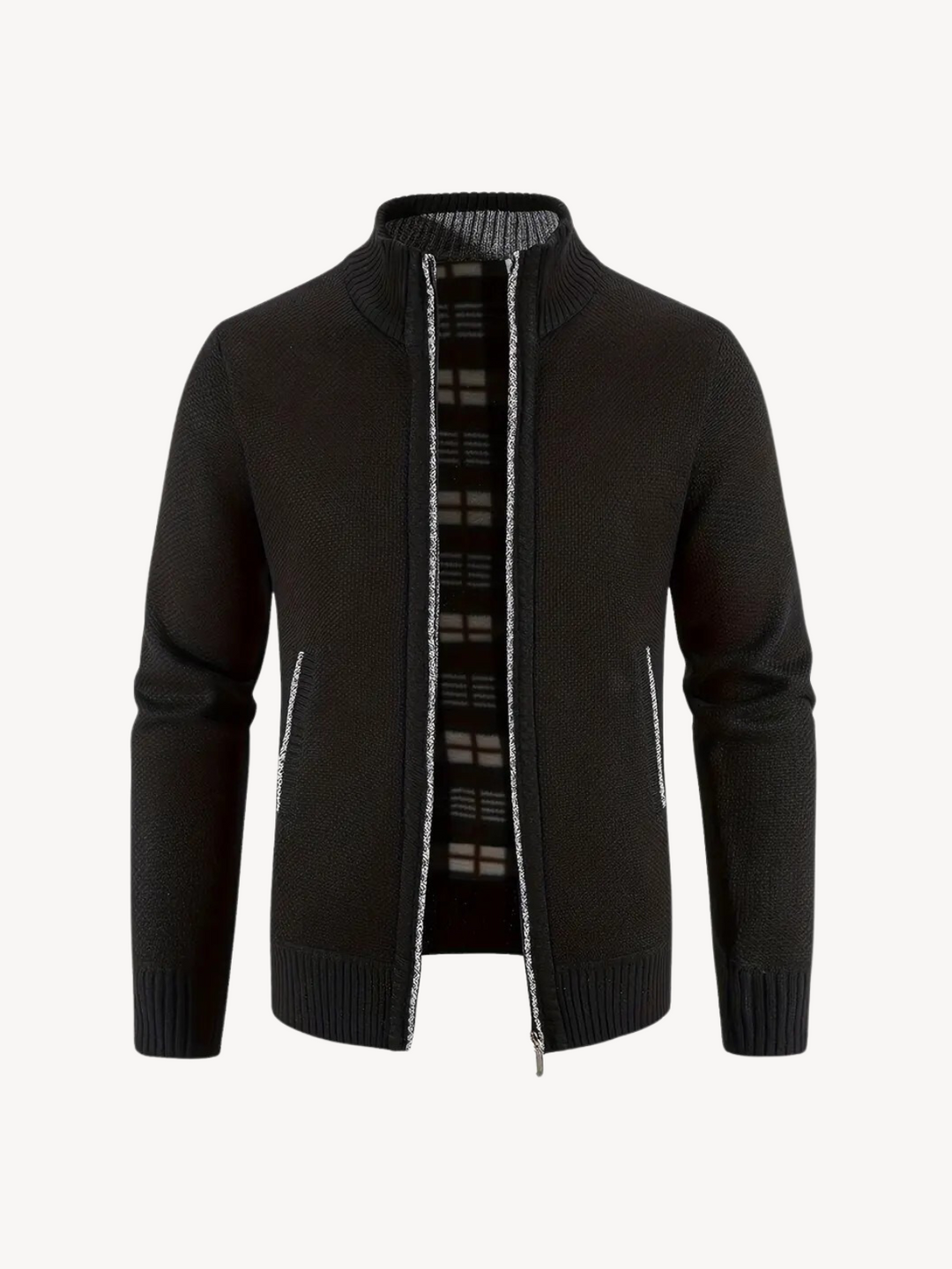 CONRAD - CARDIGAN CONFORTABLE AVEC ZIP