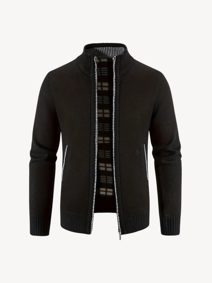 CONRAD - CARDIGAN CONFORTABLE AVEC ZIP