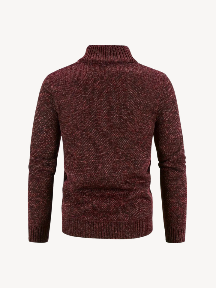 CONRAD - CARDIGAN CONFORTABLE AVEC ZIP