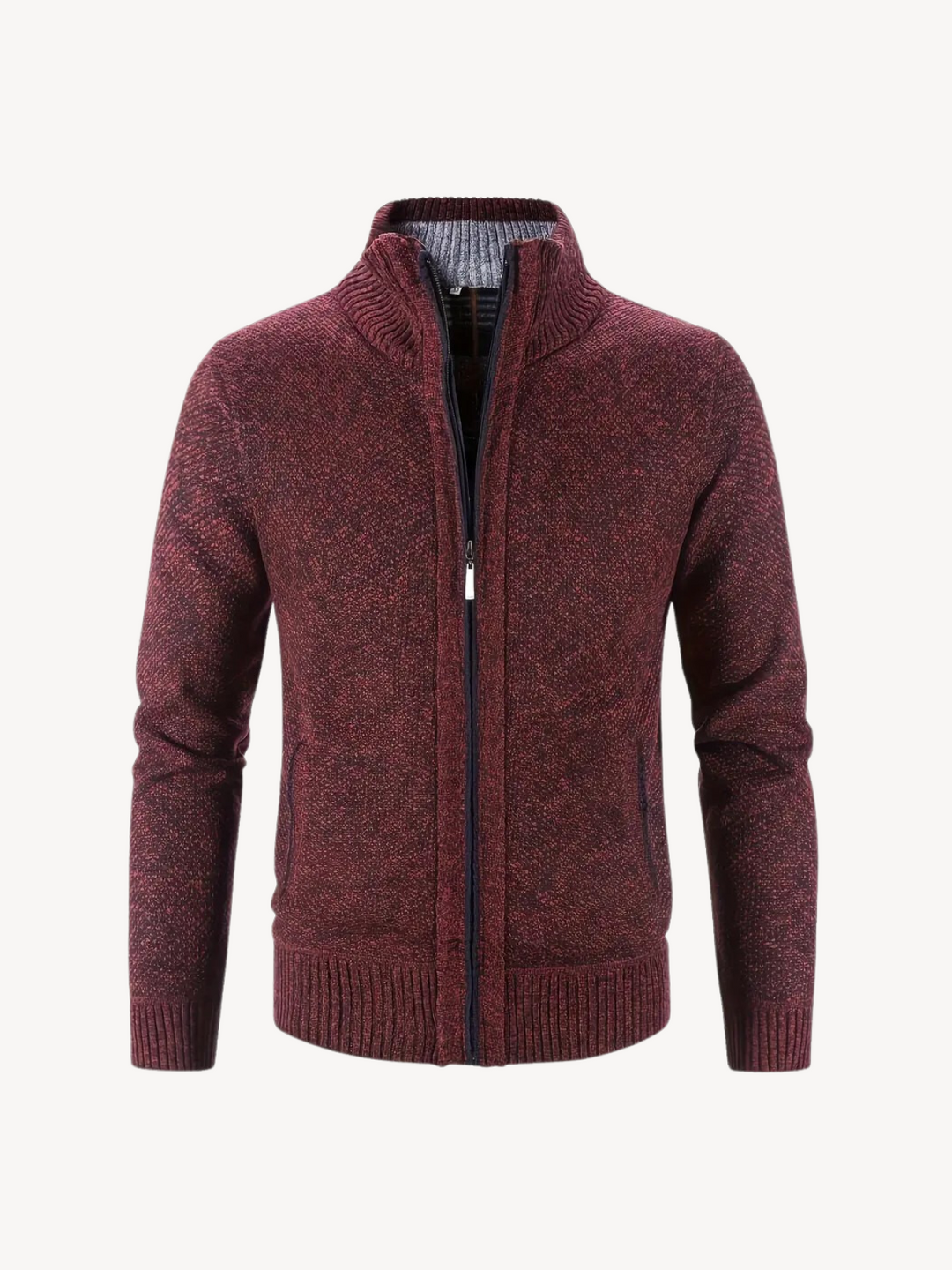 CONRAD - CARDIGAN CONFORTABLE AVEC ZIP