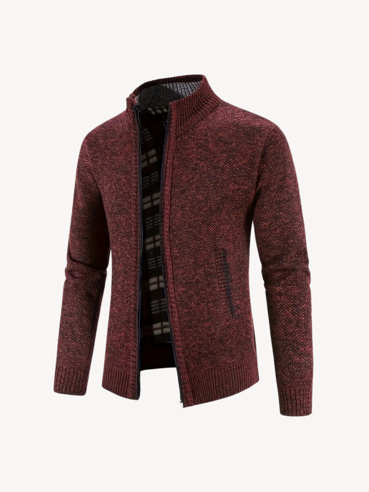 CONRAD - CARDIGAN CONFORTABLE AVEC ZIP