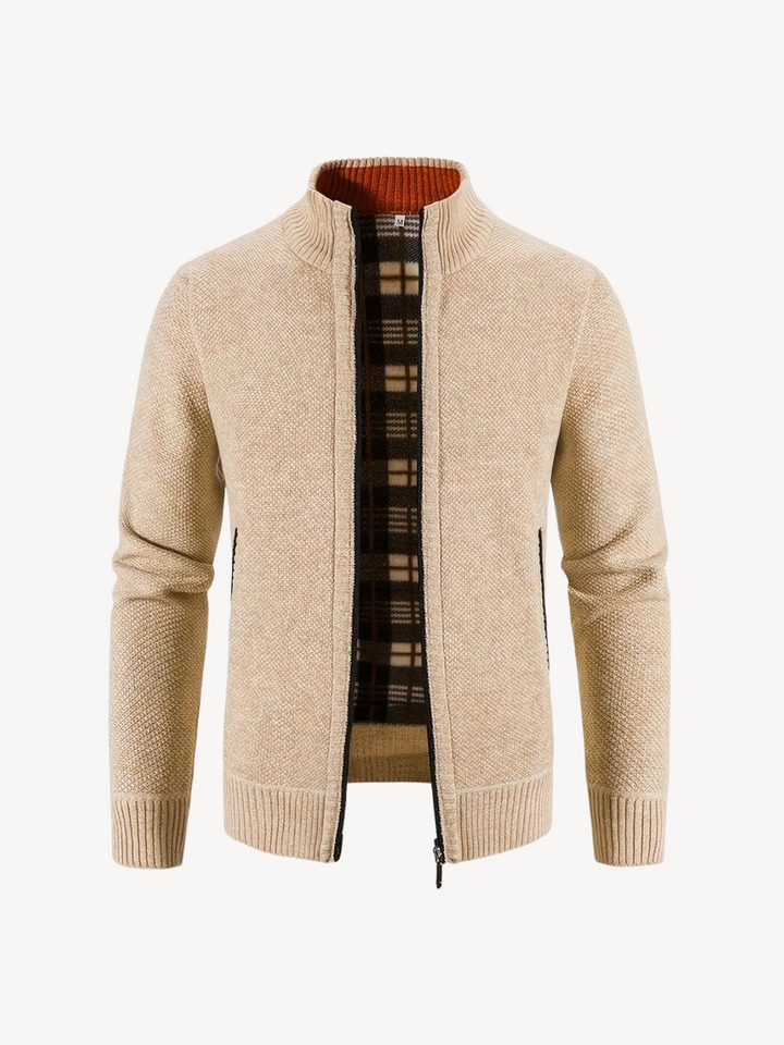 CONRAD - CARDIGAN CONFORTABLE AVEC ZIP