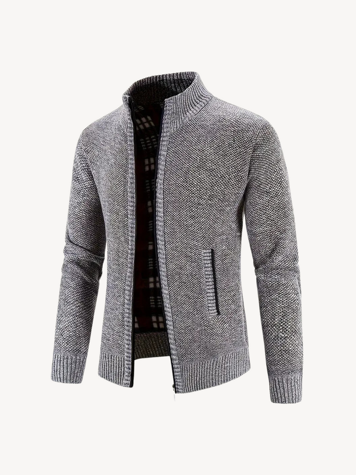 CONRAD - CARDIGAN CONFORTABLE AVEC ZIP
