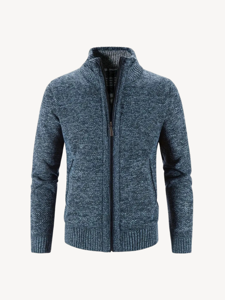 CONRAD - CARDIGAN CONFORTABLE AVEC ZIP