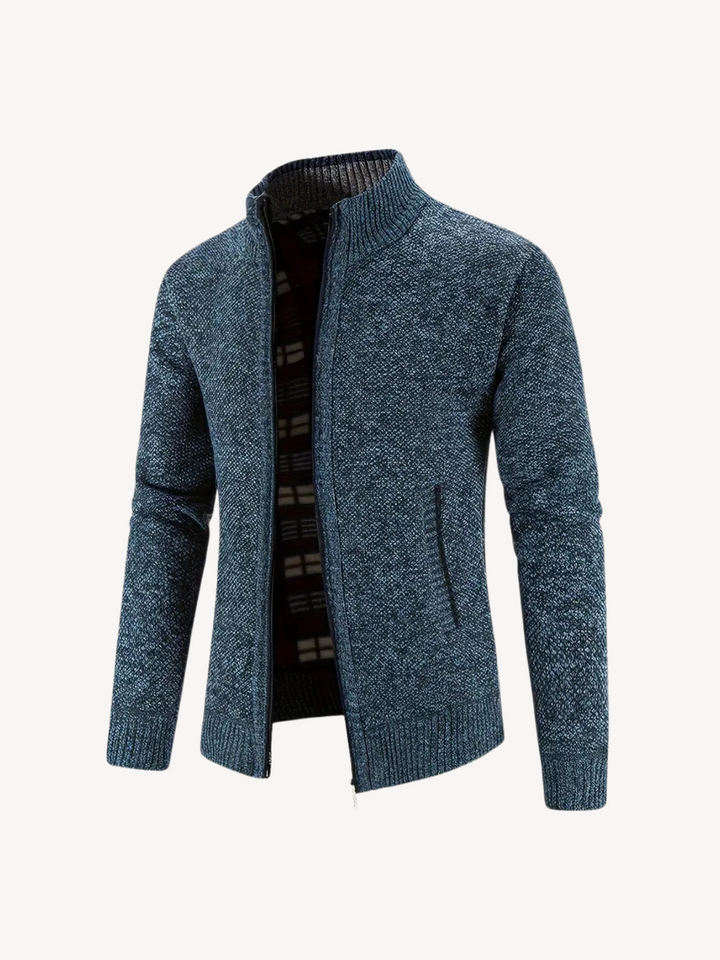 CONRAD - CARDIGAN CONFORTABLE AVEC ZIP