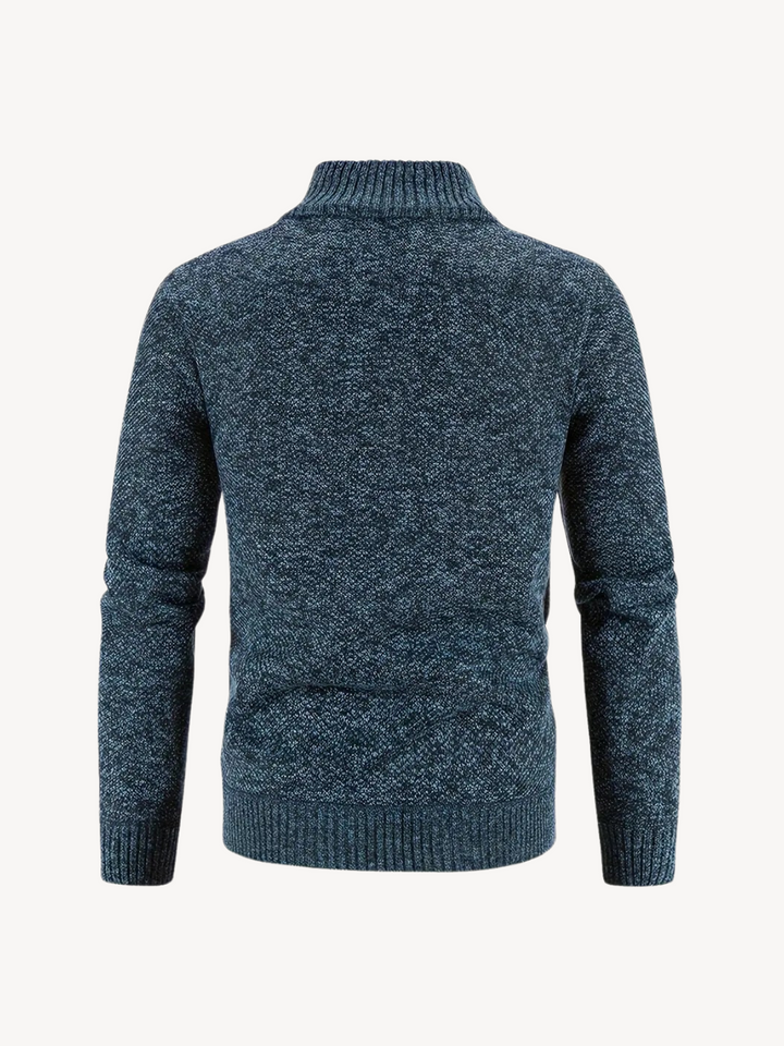 CONRAD - CARDIGAN CONFORTABLE AVEC ZIP