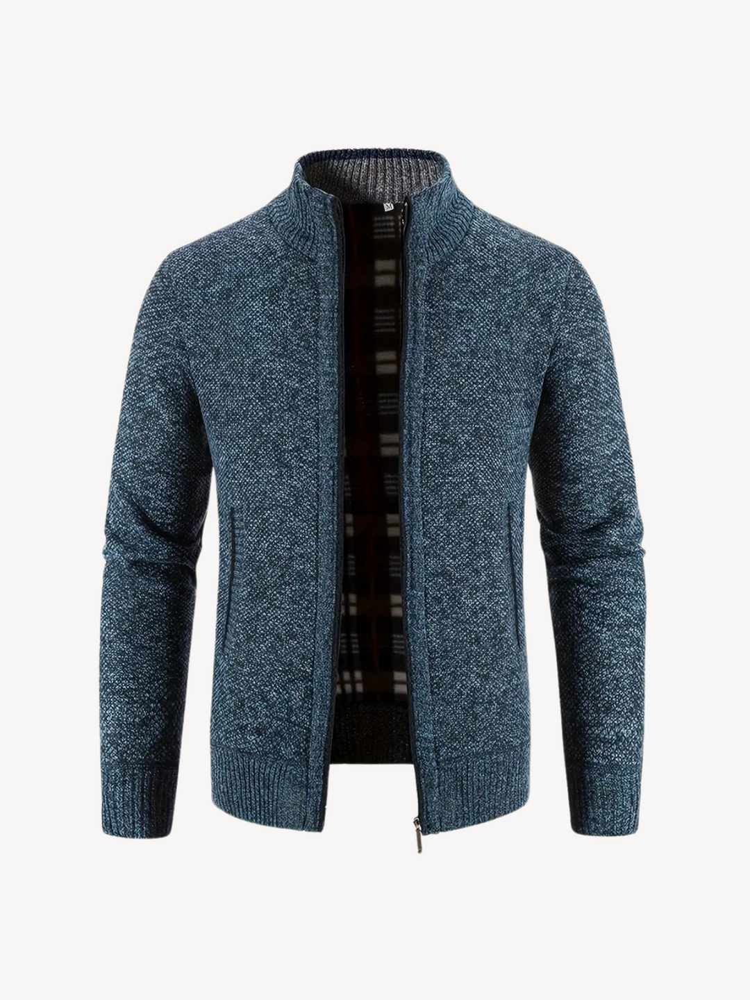 CONRAD - CARDIGAN CONFORTABLE AVEC ZIP