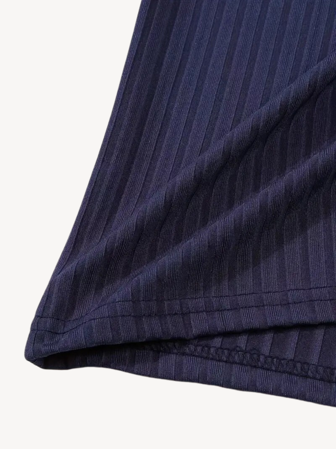 HILAIRE - PULL CÔTELÉ AVEC ZIP