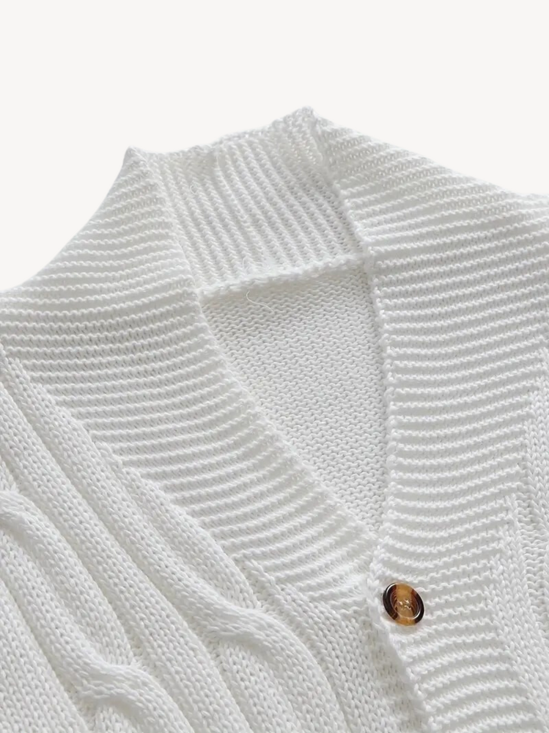 RÉMIGIE - CARDIGAN EN MAILLE AVEC BOUTONS