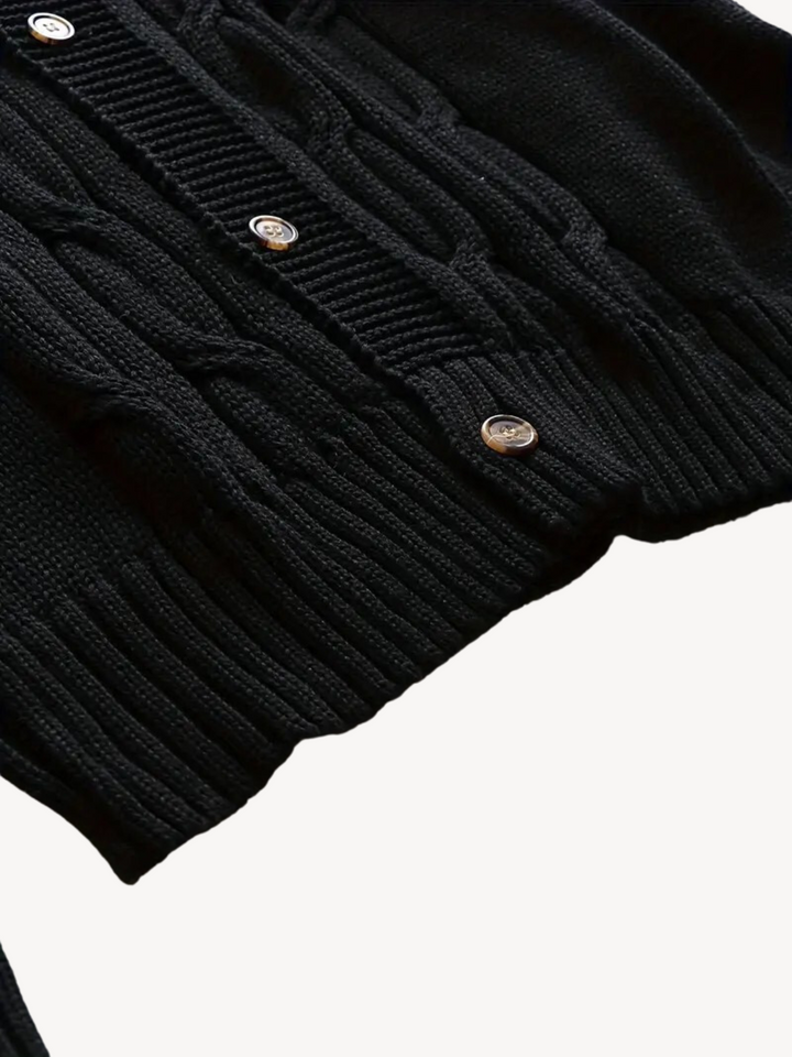 RÉMIGIE - CARDIGAN EN MAILLE AVEC BOUTONS