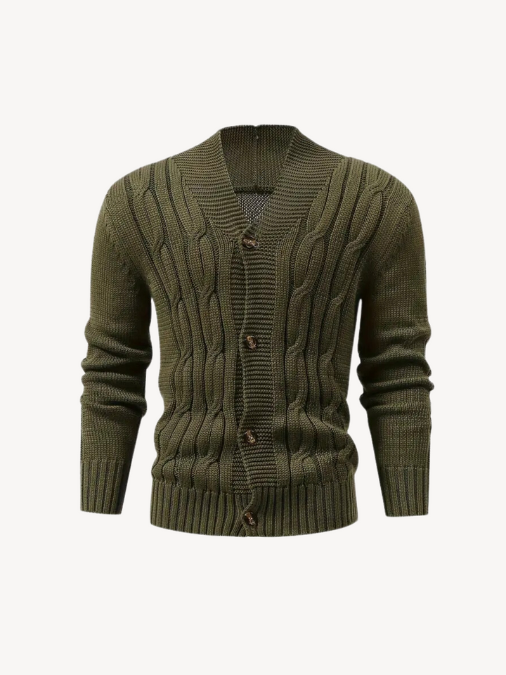 RÉMIGIE - CARDIGAN EN MAILLE AVEC BOUTONS