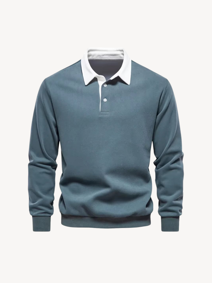 ANSÈLE - POLO MANCHES LONGUES