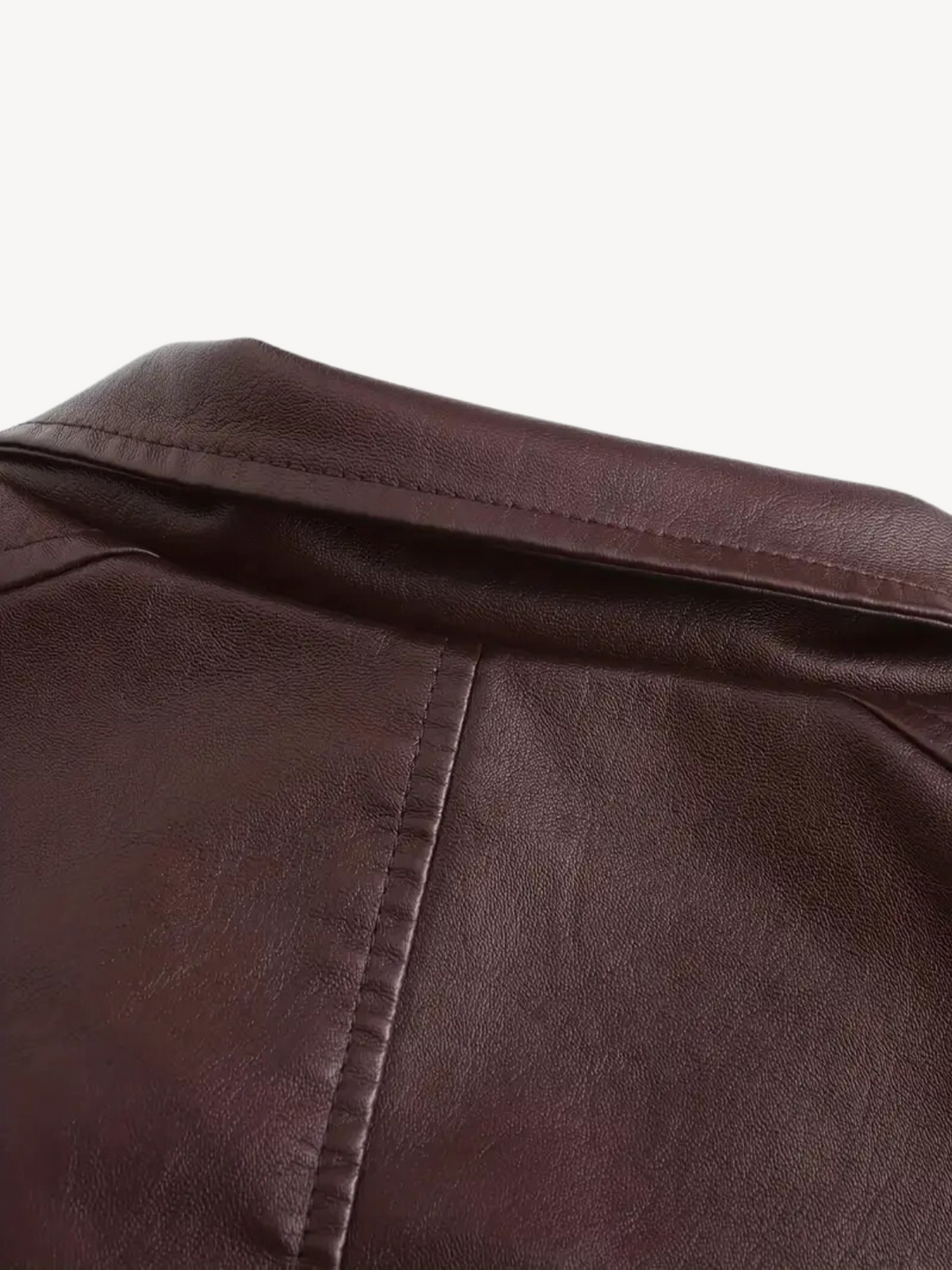 OLIVIER - VESTE EN CUIR SYNTHÉTIQUE