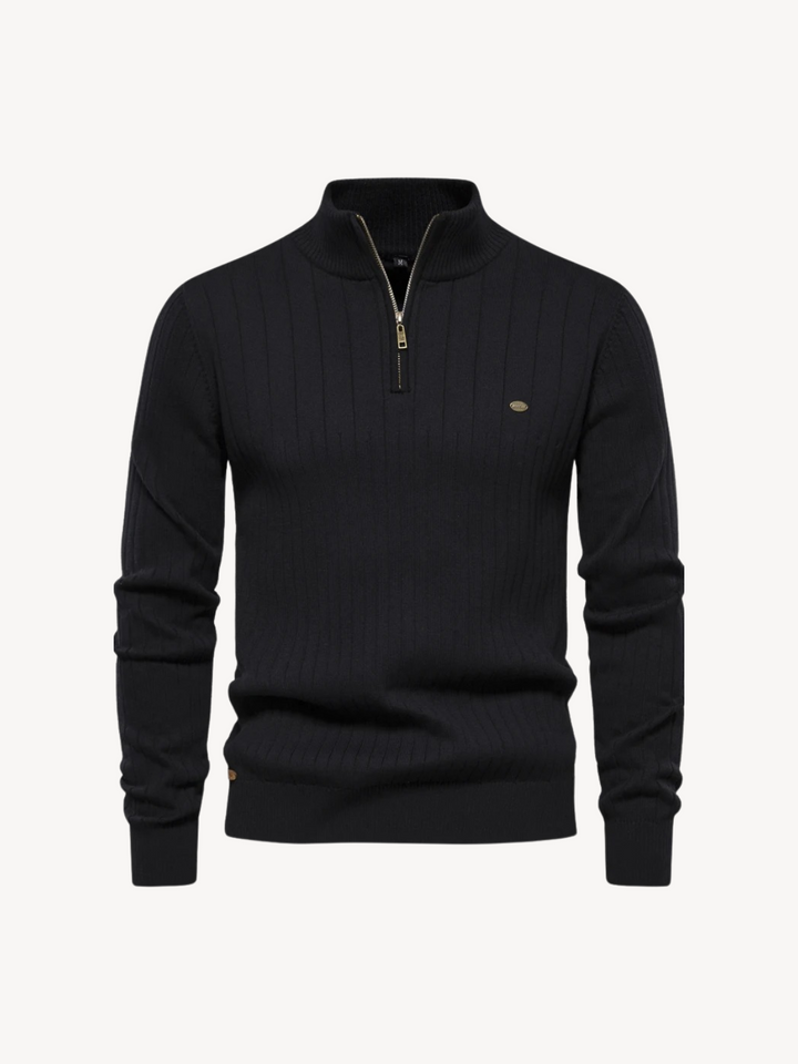LÉON - PULL ZIP QUARTER